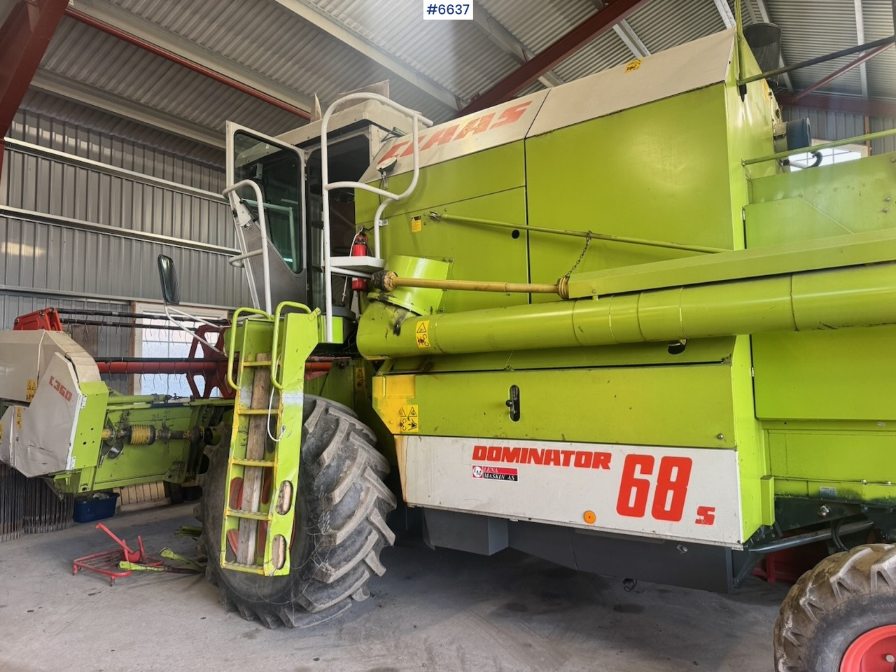 1999 Claas Dominator 68 S combine harvester with twin wheels. Well-maintained / Recently upgraded! - Mietitrebbia: foto 5 1999 Claas Dominator 68 S combine harvester with twin wheels. Well-maintained / Recently upgraded! - Mietitrebbia: foto 5
