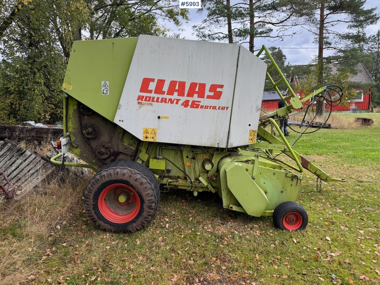 1999 Claas Rollant 46 Rotocut and a dividing baler. - Macchina da fienagione: foto 4 1999 Claas Rollant 46 Rotocut and a dividing baler. - Macchina da fienagione: foto 4