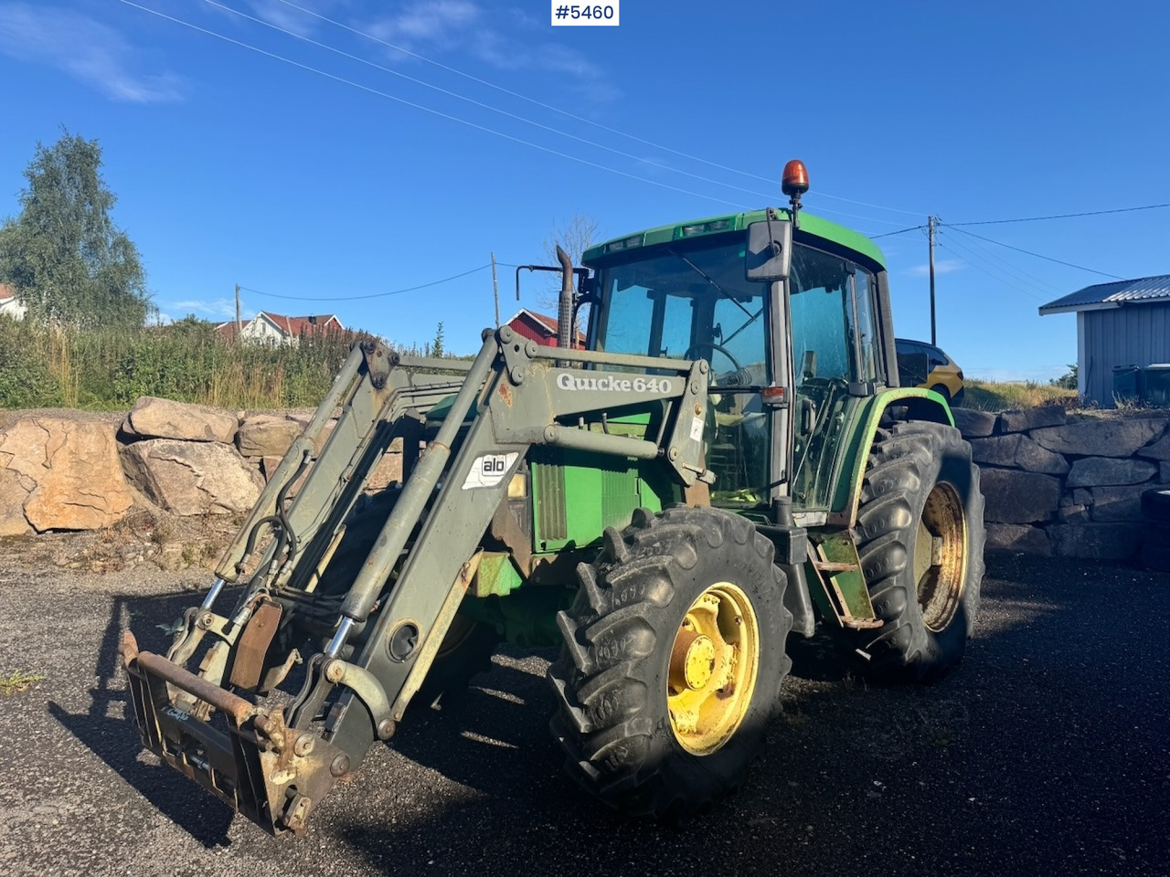 1999 John Deere 6310 w/ Front Loader. - Trattore: foto 1 1999 John Deere 6310 w/ Front Loader. - Trattore: foto 1