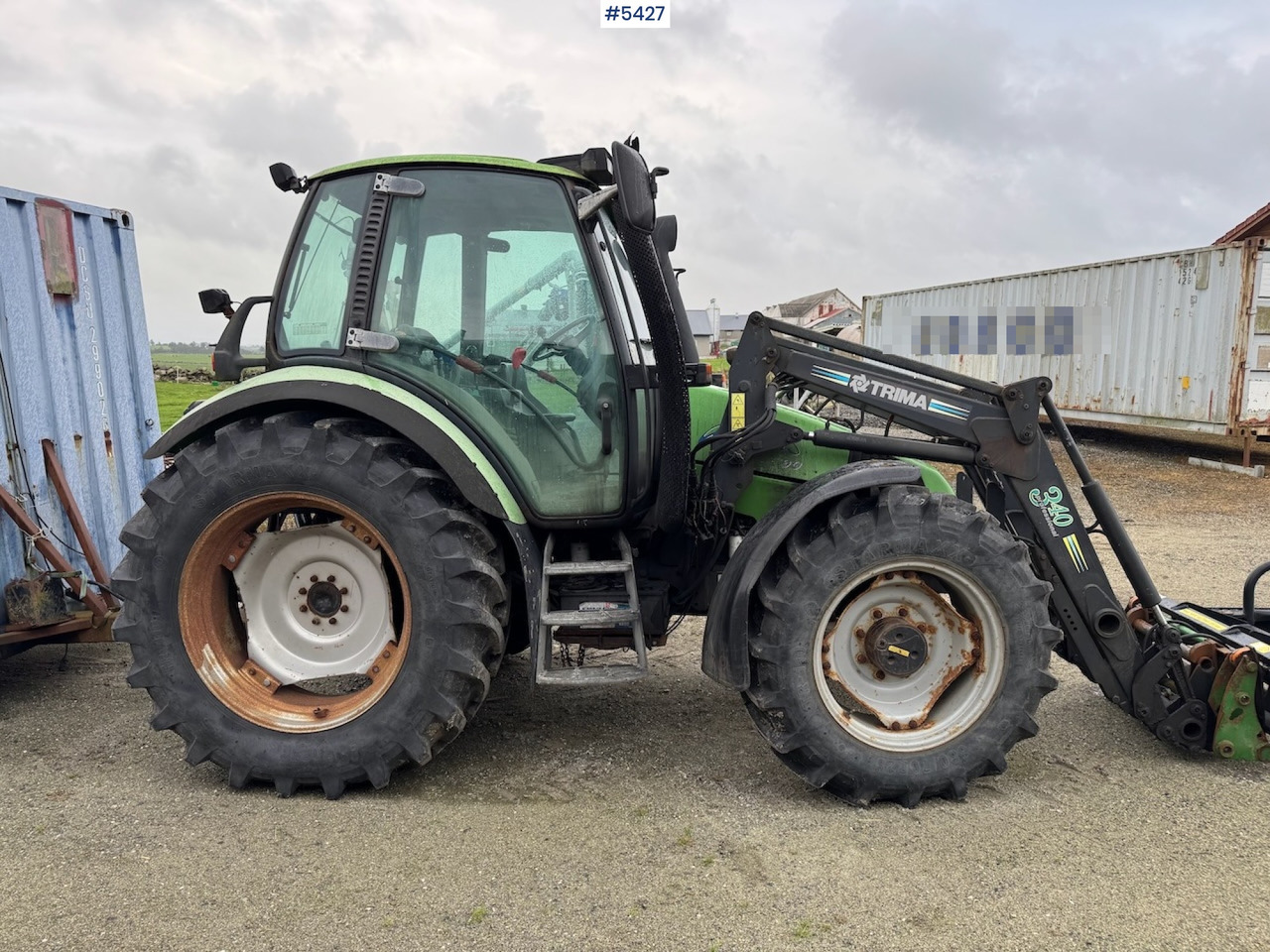 2001 Deutz Fahr Agrotron 90 w/front loader. - Trattore: foto 5 2001 Deutz Fahr Agrotron 90 w/front loader. - Trattore: foto 5