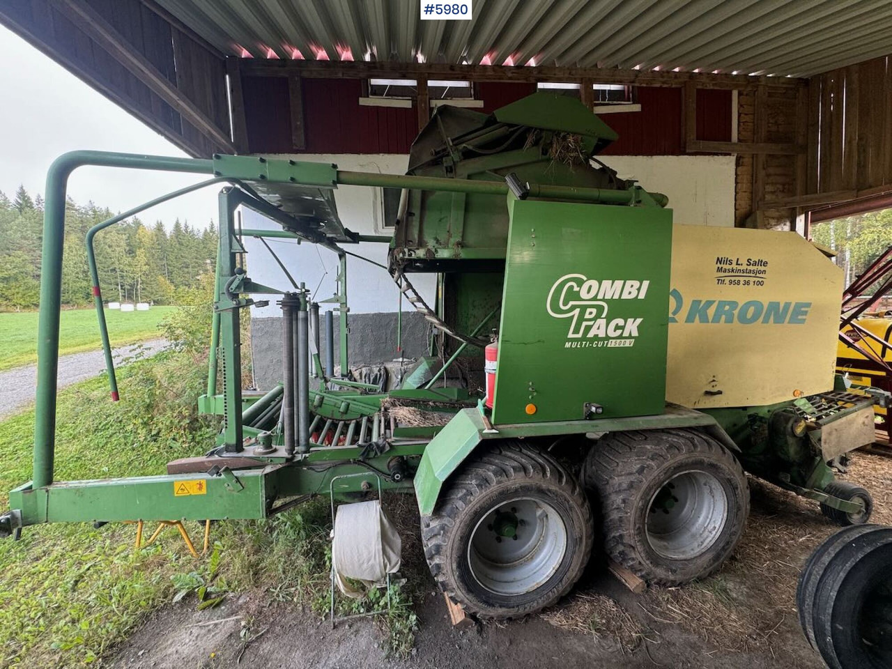 2001 Krone Combipack 1500 - Macchina da fienagione: foto 4 2001 Krone Combipack 1500 - Macchina da fienagione: foto 4