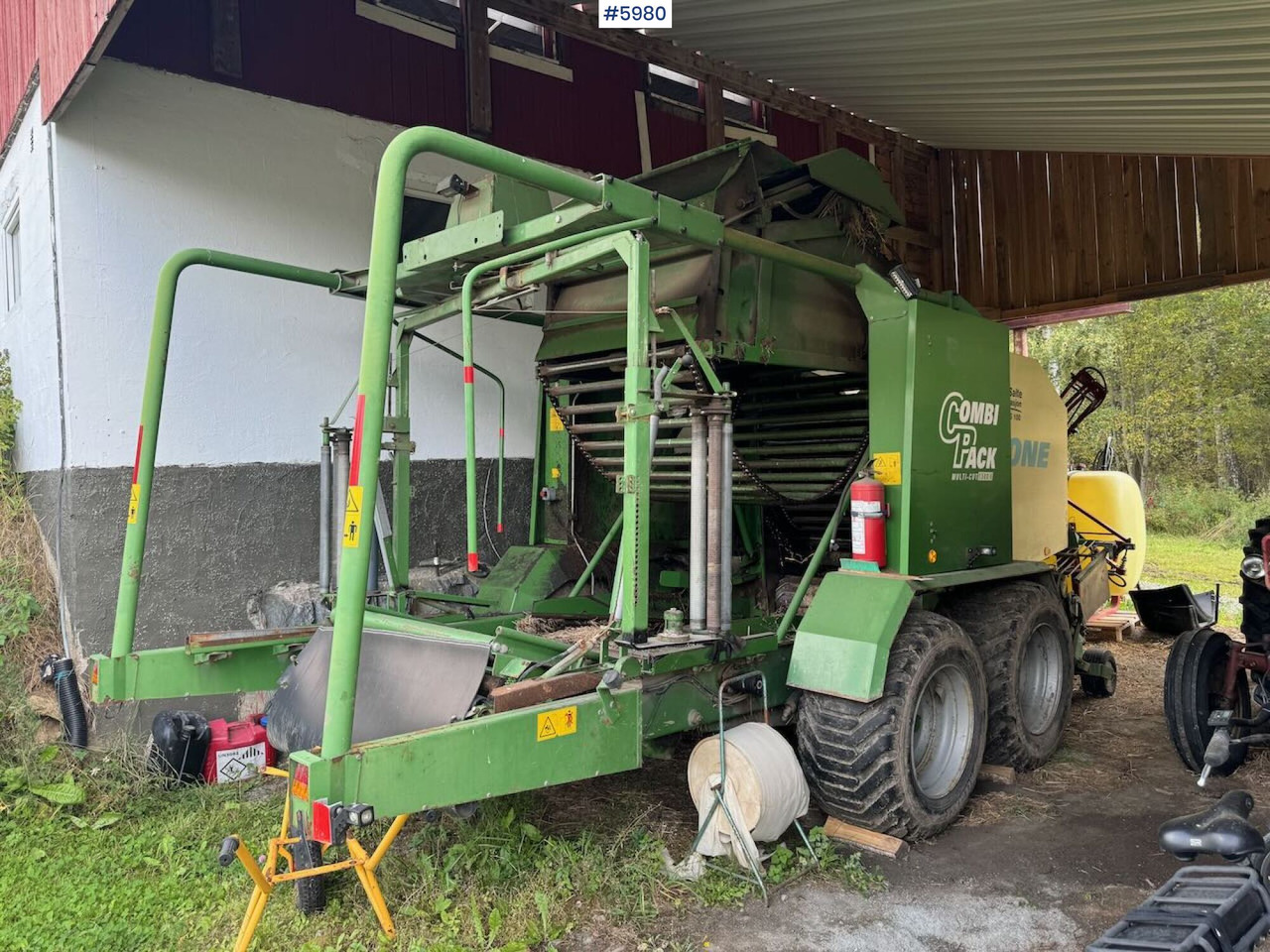 2001 Krone Combipack 1500 - Macchina da fienagione: foto 5 2001 Krone Combipack 1500 - Macchina da fienagione: foto 5