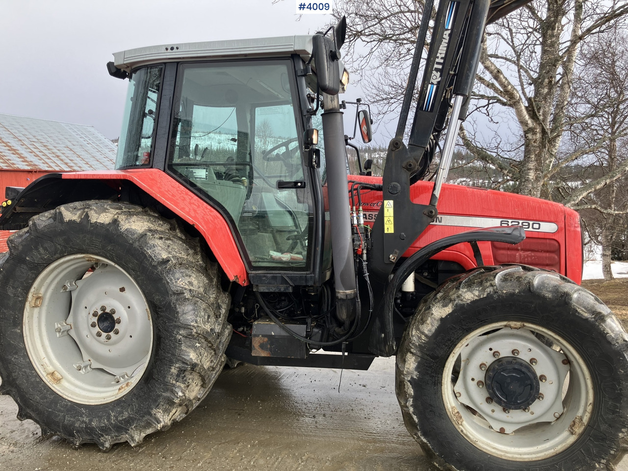 2001 Massey Ferguson 6290 4x4 w/ Trima 480 loader. WATCH VIDEO. - Trattore: foto 1 2001 Massey Ferguson 6290 4x4 w/ Trima 480 loader. WATCH VIDEO. - Trattore: foto 1