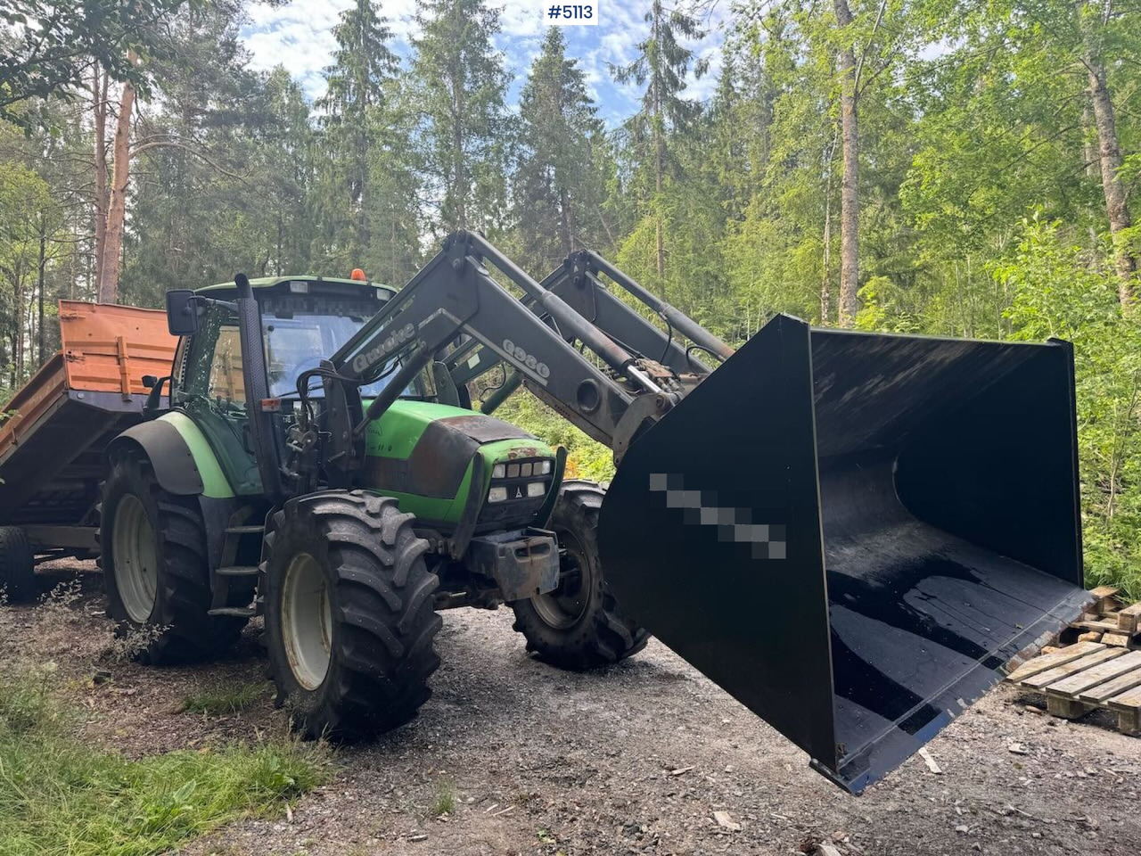 2004 Deutz-Fahr Agrotron TTV 1130 w/ front loader - Trattore: foto 2 2004 Deutz-Fahr Agrotron TTV 1130 w/ front loader - Trattore: foto 2