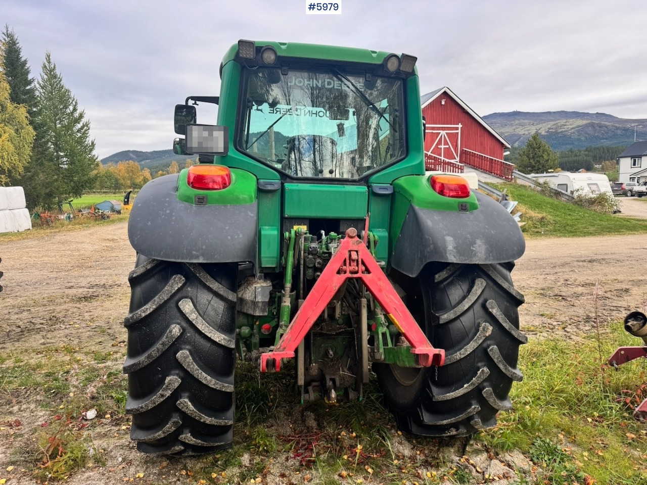 Trattore 2005 John Deere 6420 with Front Loader: foto 15