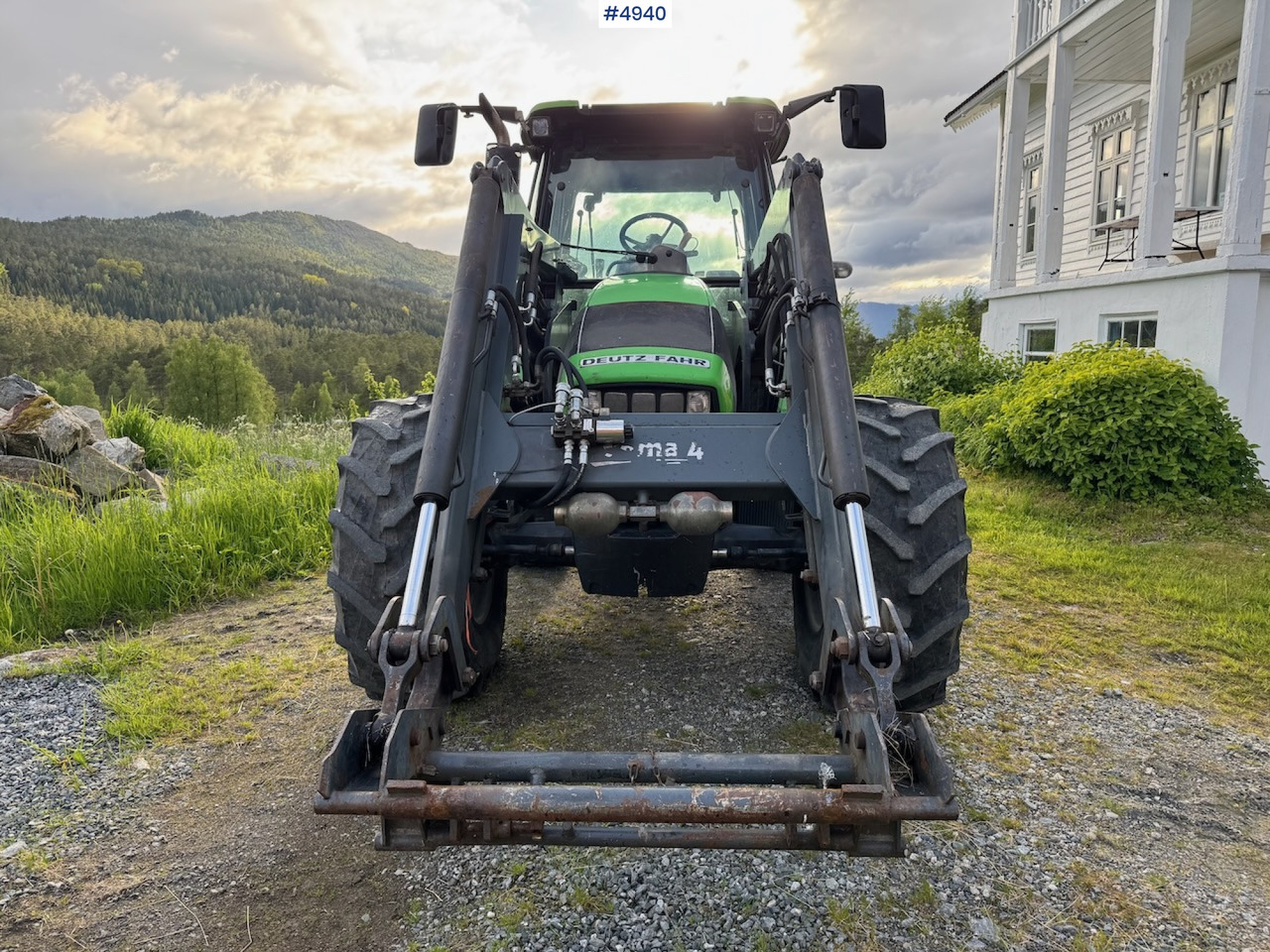 2006 Deutz-Fahr Agrotron K90 w/front loader. - Trattore: foto 3 2006 Deutz-Fahr Agrotron K90 w/front loader. - Trattore: foto 3