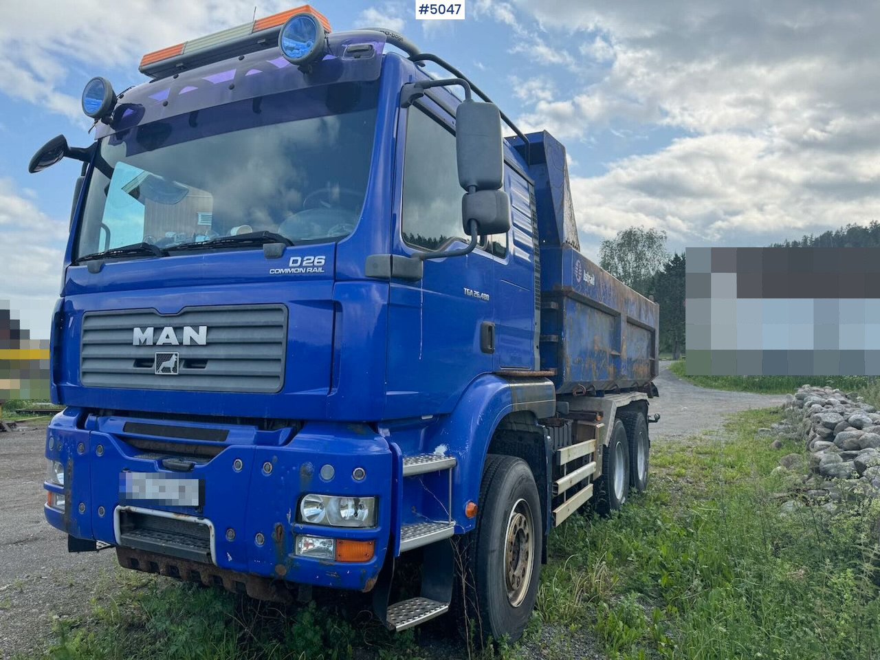 2007 MAN TGA 26.480 6x4 tipper - Autocarro ribaltabile: foto 1 2007 MAN TGA 26.480 6x4 tipper - Autocarro ribaltabile: foto 1
