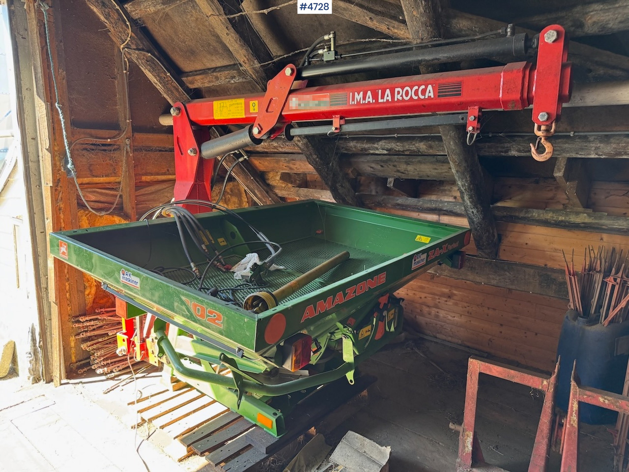 2009 Amazone ZA-X 902 Fertilizer spreader with crane - Spandiconcime: foto 5 2009 Amazone ZA-X 902 Fertilizer spreader with crane - Spandiconcime: foto 5
