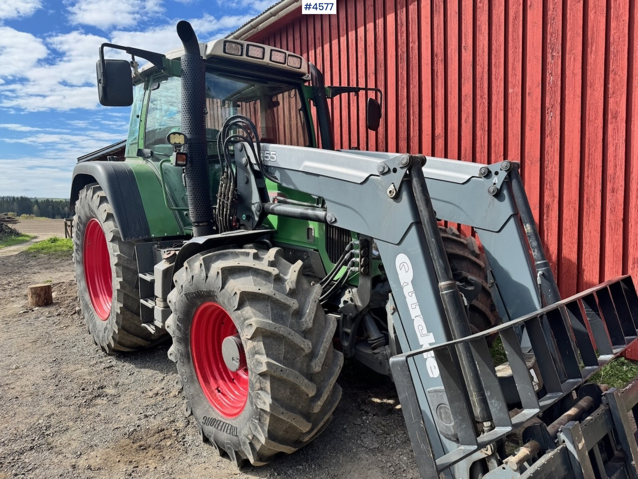 2009 Fendt 415 Vario 4x4 w/ Front hydraulics and Front loader. - Trattore: foto 2 2009 Fendt 415 Vario 4x4 w/ Front hydraulics and Front loader. - Trattore: foto 2