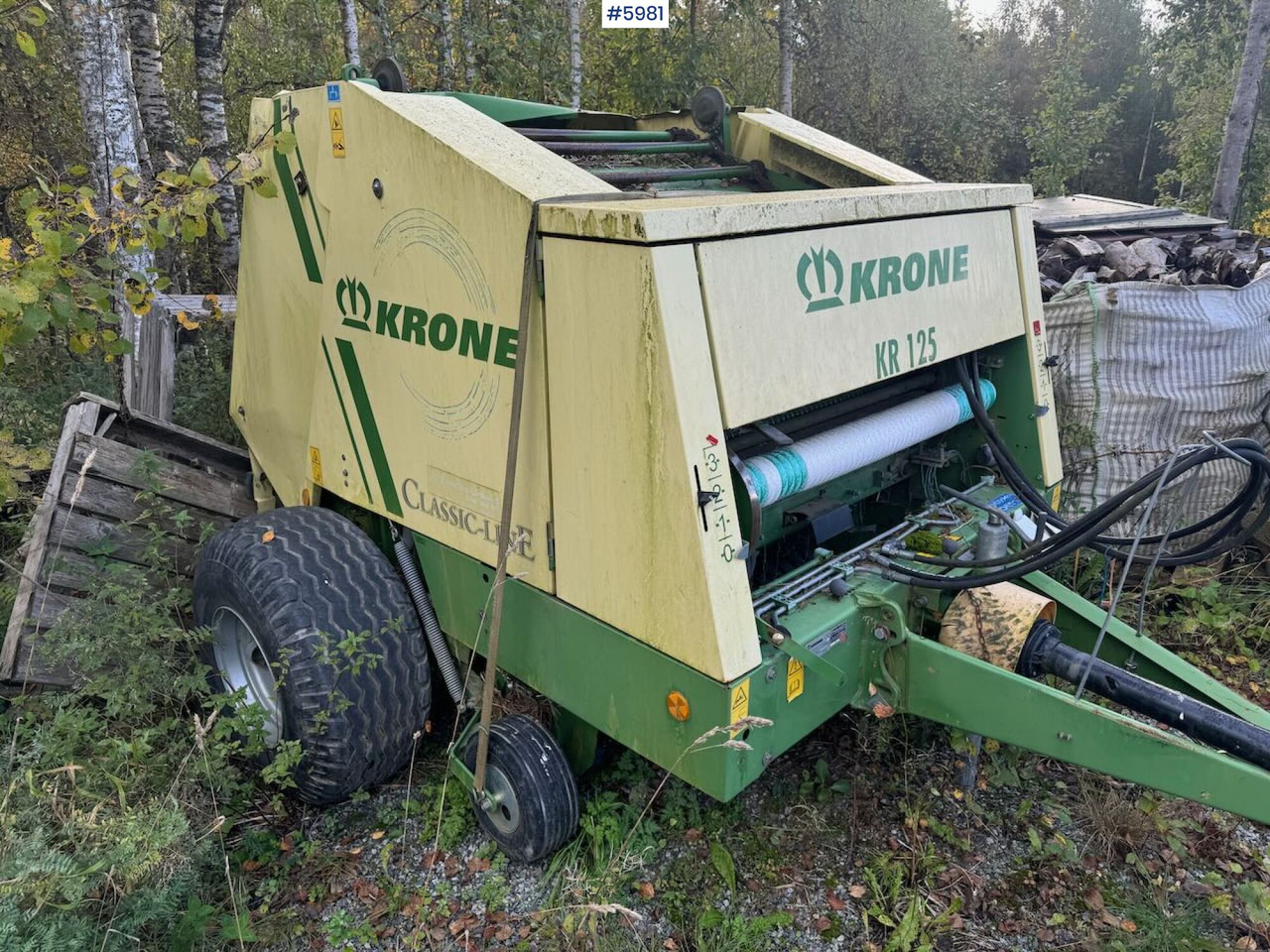 2009 Krone KR 125 - Macchina da fienagione: foto 2 2009 Krone KR 125 - Macchina da fienagione: foto 2