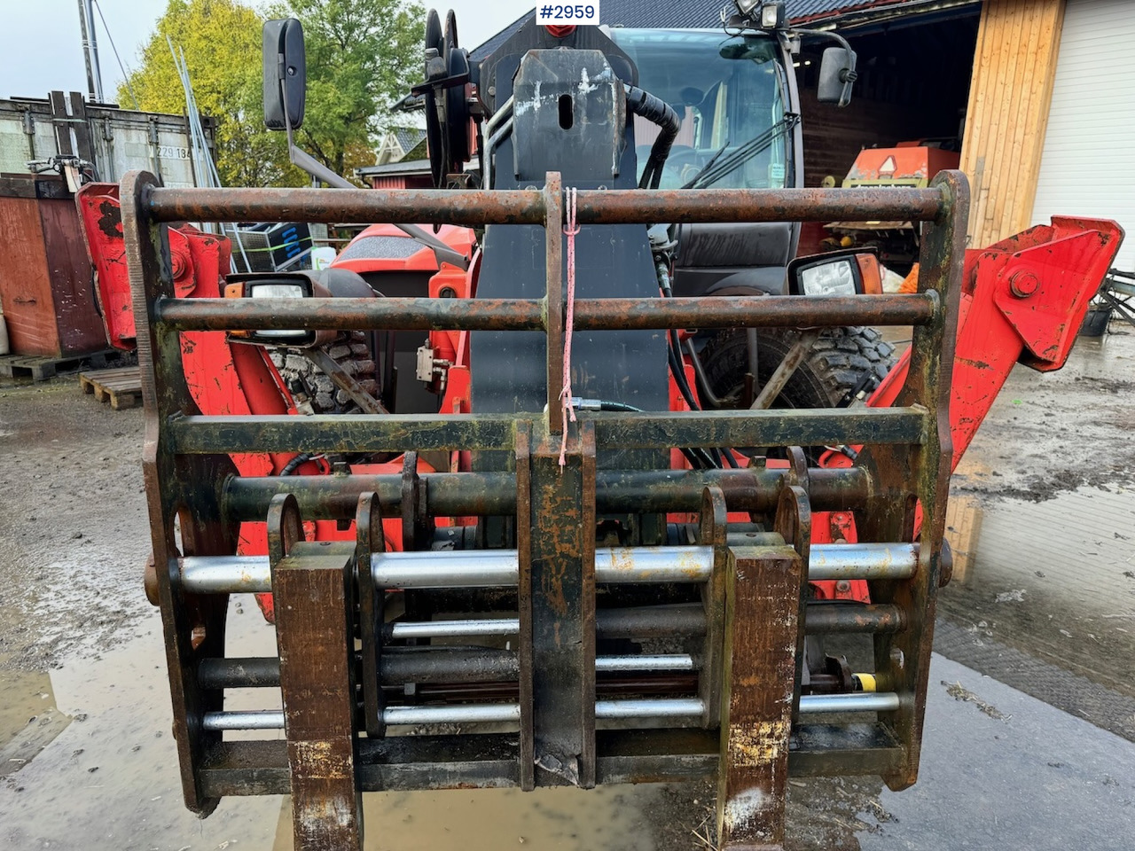 Sollevatore telescopico 2009 Manitou MT 1440 Telescopic truck w/ Bucket, Pallet forks and Lifting jib: foto 10