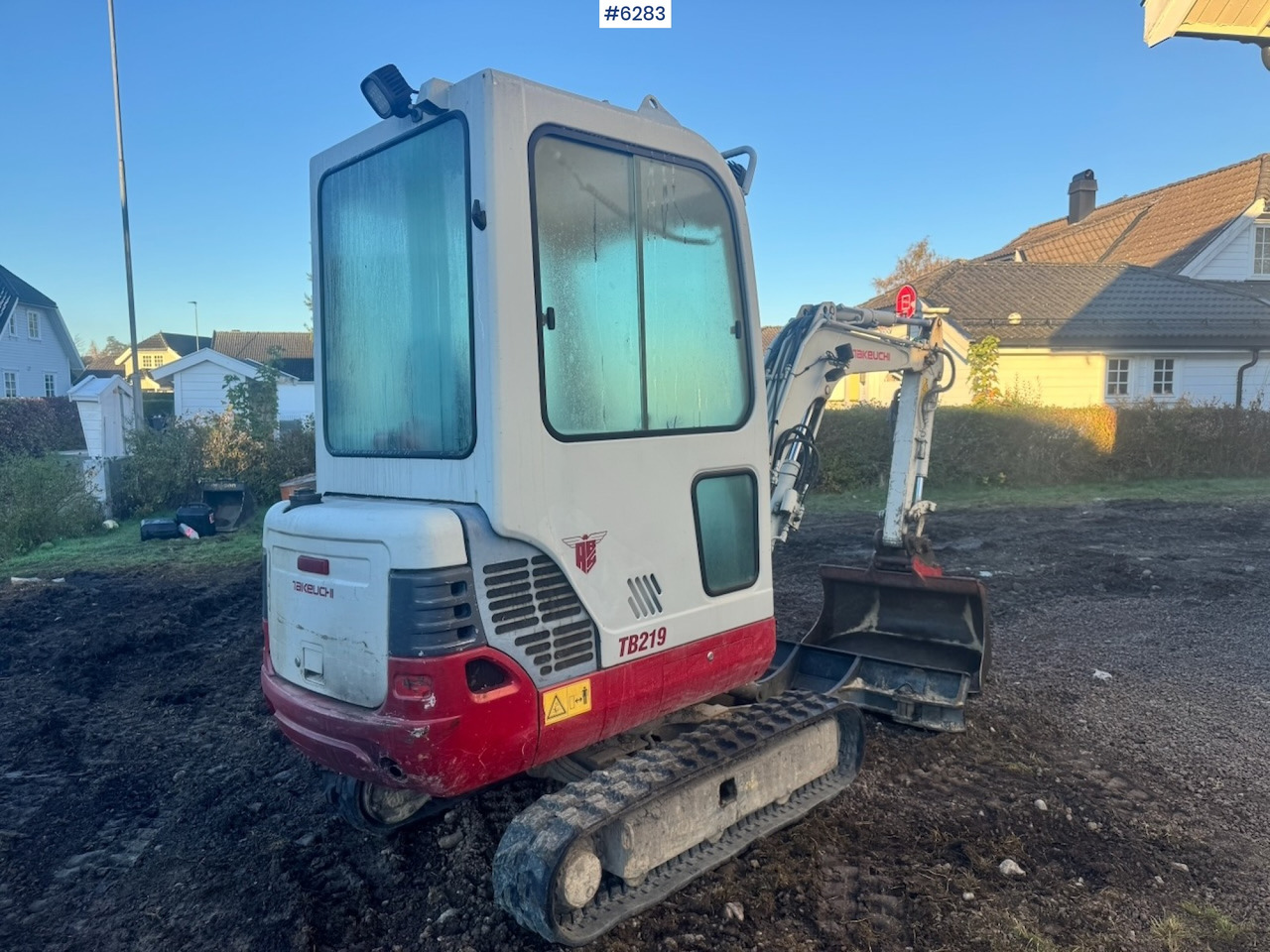 2010 Takeuchi TB219 Mini Excavator with Rototilt and 2 buckets. - Escavatore: foto 5 2010 Takeuchi TB219 Mini Excavator with Rototilt and 2 buckets. - Escavatore: foto 5