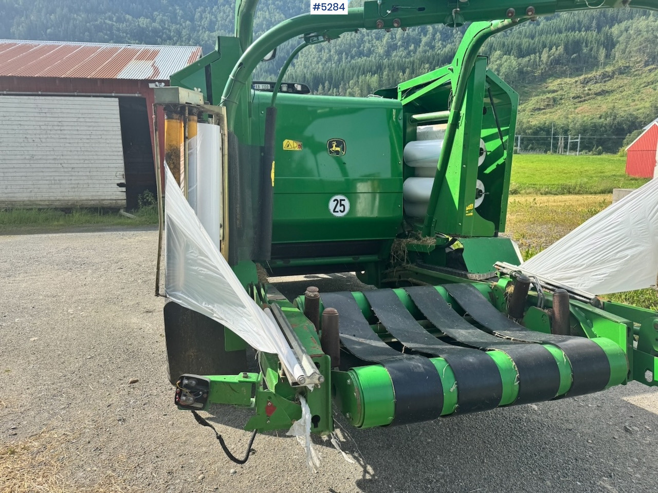 Macchina da fienagione 2012 John Deere 744 Combi baler.: foto 9