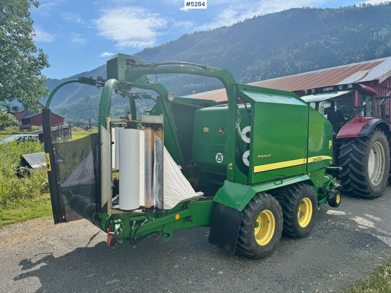 Macchina da fienagione 2012 John Deere 744 Combi baler.: foto 6