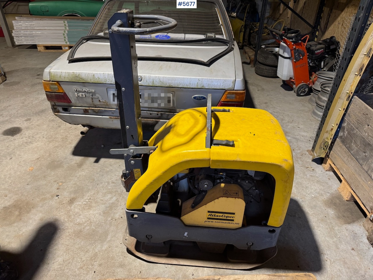 2015 Atlas Copco LG 400 Vibro Plate. - Piastra vibrante: foto 2 2015 Atlas Copco LG 400 Vibro Plate. - Piastra vibrante: foto 2