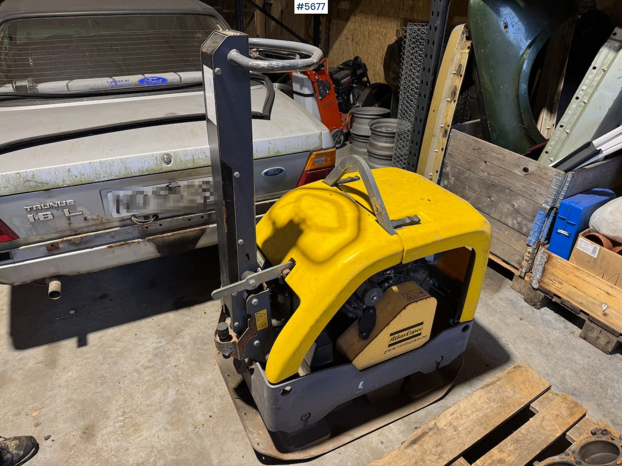 2015 Atlas Copco LG 400 Vibro Plate. - Piastra vibrante: foto 1 2015 Atlas Copco LG 400 Vibro Plate. - Piastra vibrante: foto 1