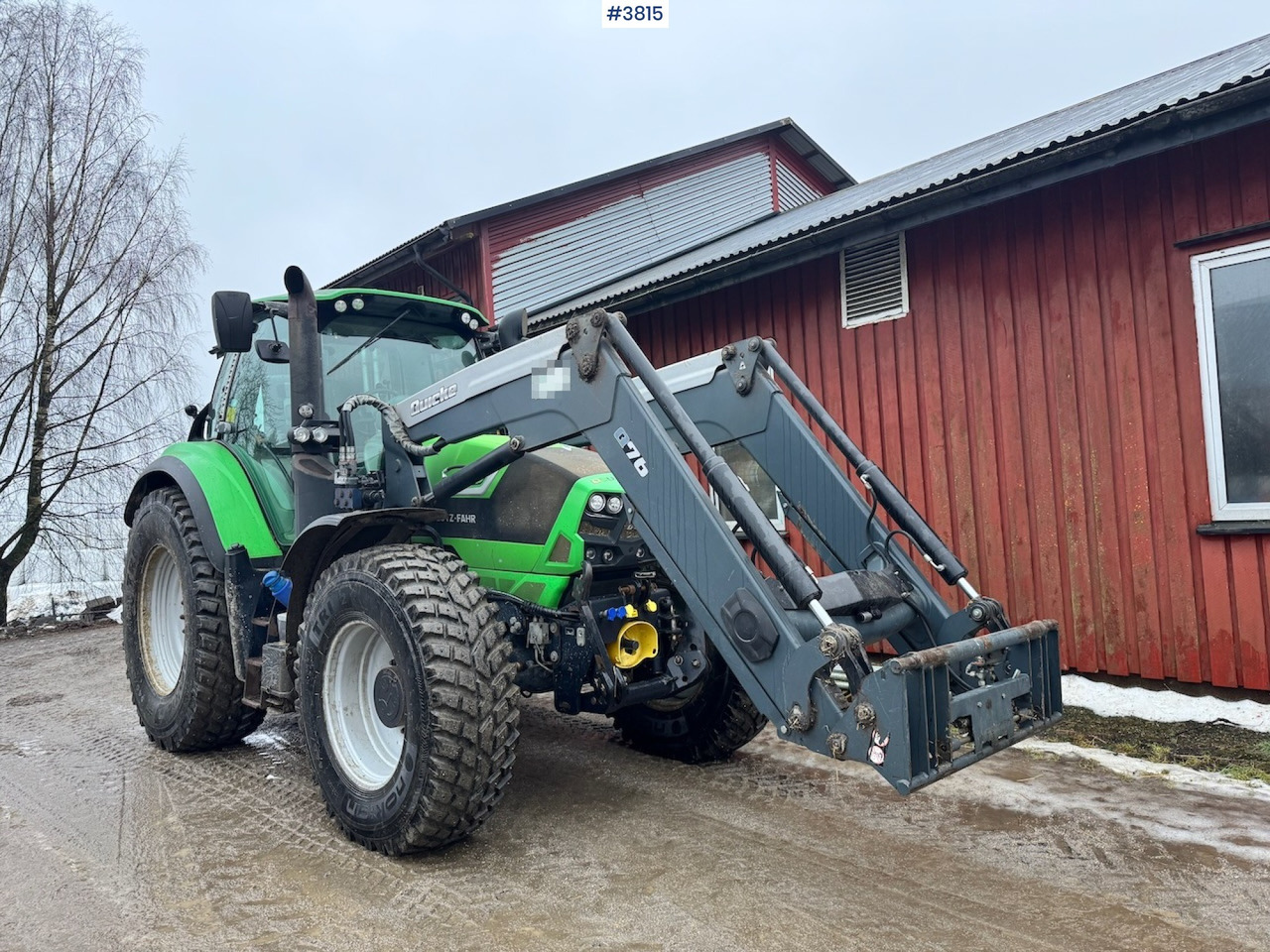 2015 Deutz-fahr 6190 Agrotron w/ Front loader, Front PTO and 2 sets of tires. - Trattore: foto 2 2015 Deutz-fahr 6190 Agrotron w/ Front loader, Front PTO and 2 sets of tires. - Trattore: foto 2