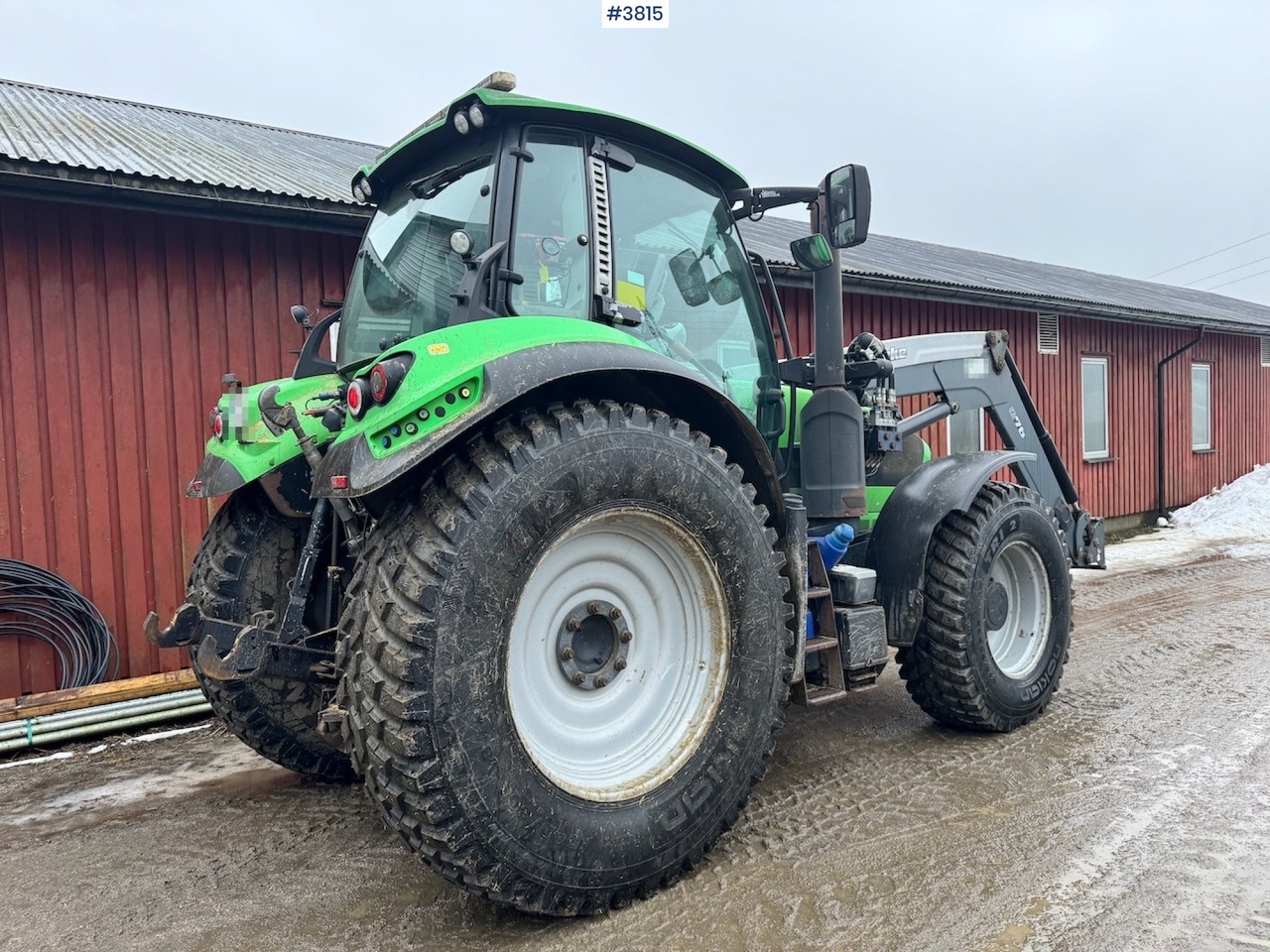 2015 Deutz-fahr 6190 Agrotron w/ Front loader, Front PTO and 2 sets of tires. - Trattore: foto 4 2015 Deutz-fahr 6190 Agrotron w/ Front loader, Front PTO and 2 sets of tires. - Trattore: foto 4