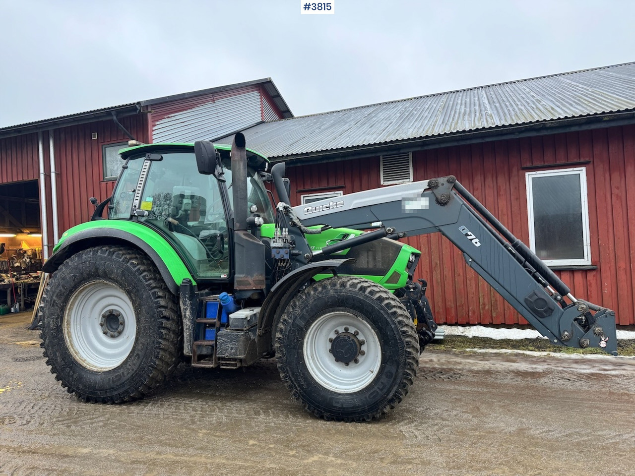 2015 Deutz-fahr 6190 Agrotron w/ Front loader, Front PTO and 2 sets of tires. - Trattore: foto 2 2015 Deutz-fahr 6190 Agrotron w/ Front loader, Front PTO and 2 sets of tires. - Trattore: foto 2