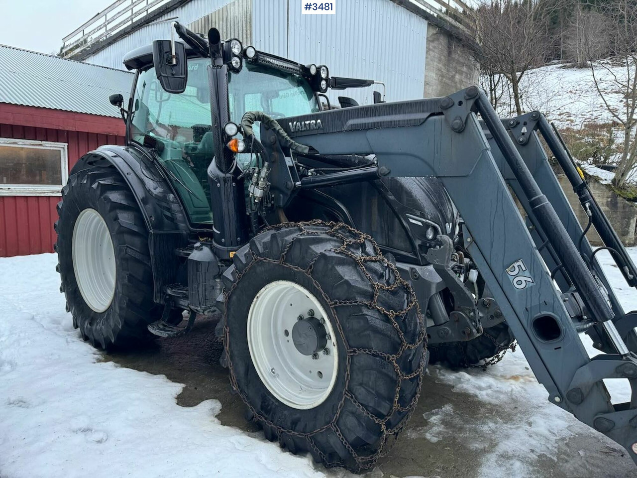 2015 Valtra N174D w/ Front loader - Trattore: foto 1 2015 Valtra N174D w/ Front loader - Trattore: foto 1