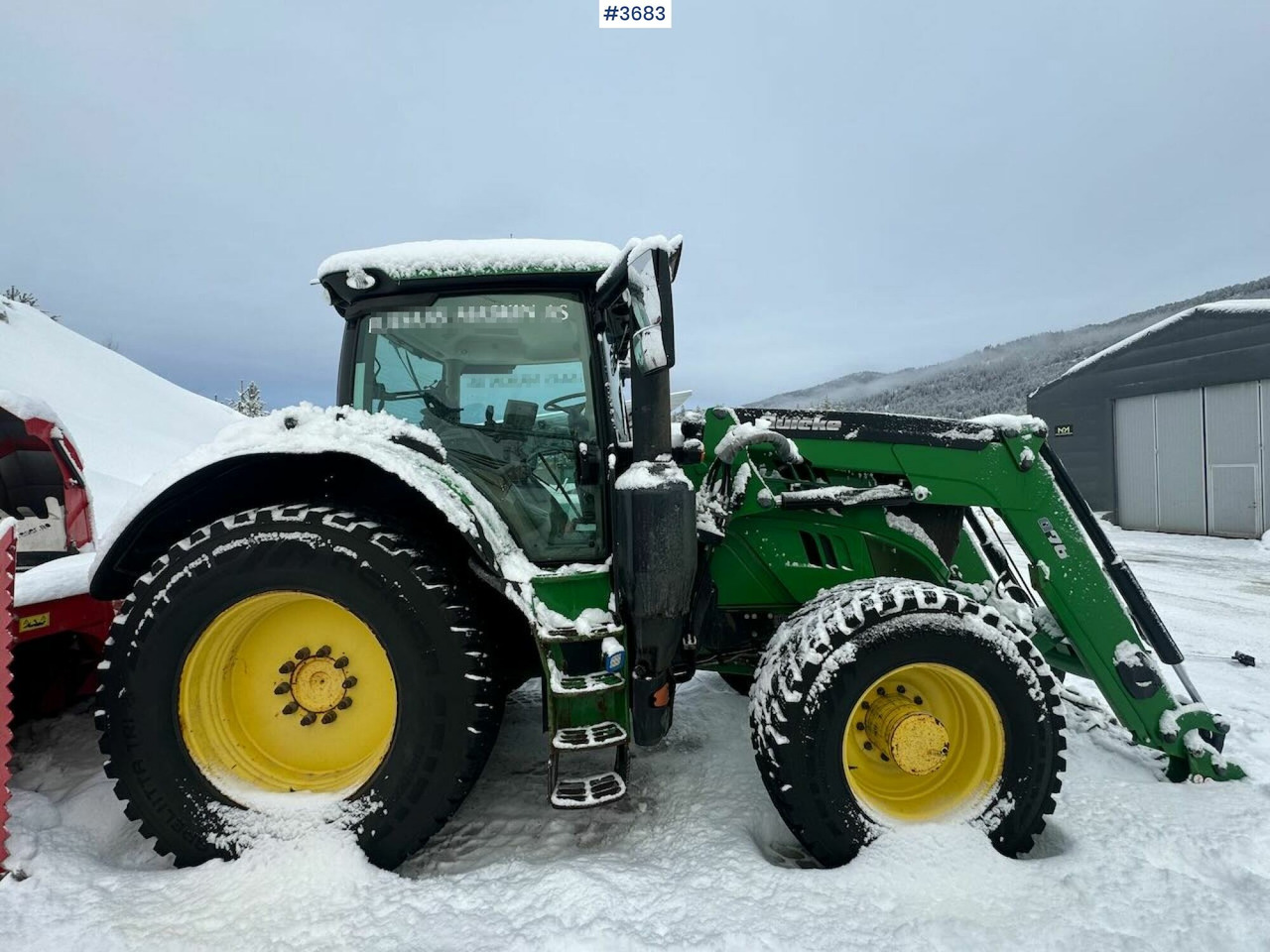 2016 John Deere 6175R 4x4 w/ front loader - Trattore: foto 2 2016 John Deere 6175R 4x4 w/ front loader - Trattore: foto 2
