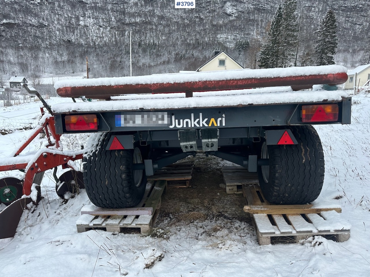 2017 Junkkari J10 tractor trailer w/ frames and boogie - Rimorchio agricolo: foto 4 2017 Junkkari J10 tractor trailer w/ frames and boogie - Rimorchio agricolo: foto 4