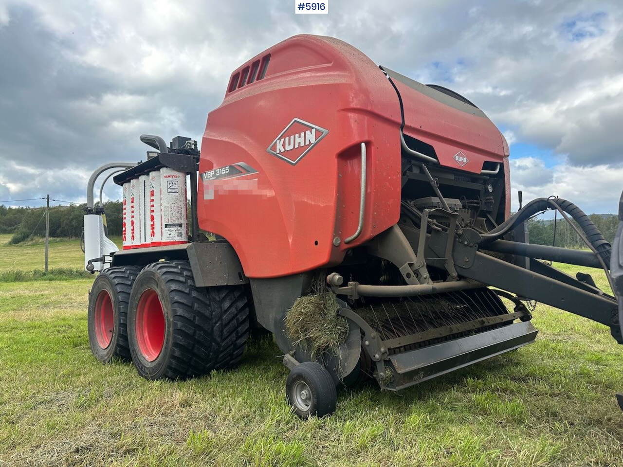 2018 Kuhn VBP 3165 Intelliwrap round baler - Macchina da fienagione: foto 1 2018 Kuhn VBP 3165 Intelliwrap round baler - Macchina da fienagione: foto 1