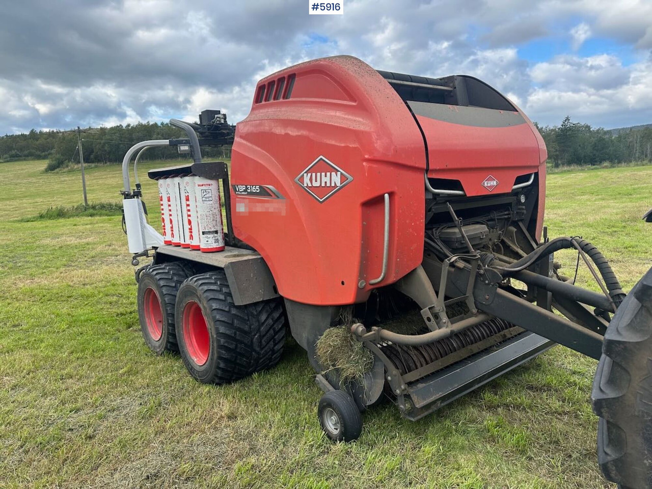 2018 Kuhn VBP 3165 Intelliwrap round baler - Macchina da fienagione: foto 2 2018 Kuhn VBP 3165 Intelliwrap round baler - Macchina da fienagione: foto 2