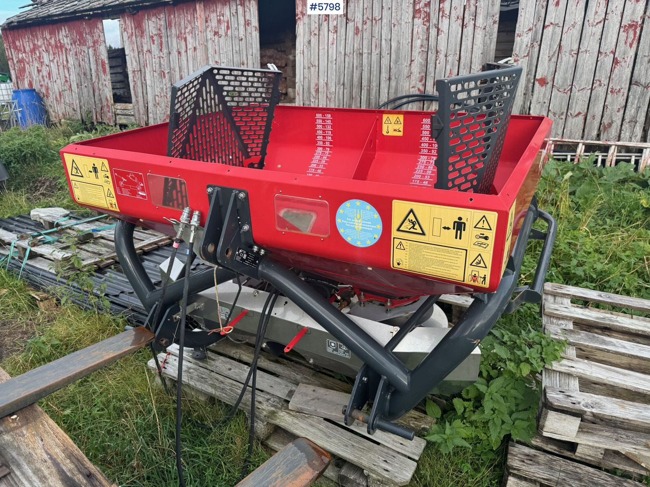 Leasing di  2018 Kverneland Manure spreader. Repair project 2018 Kverneland Manure spreader. Repair project: foto 6