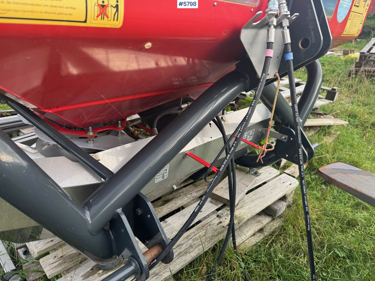 Leasing di  2018 Kverneland Manure spreader. Repair project 2018 Kverneland Manure spreader. Repair project: foto 16