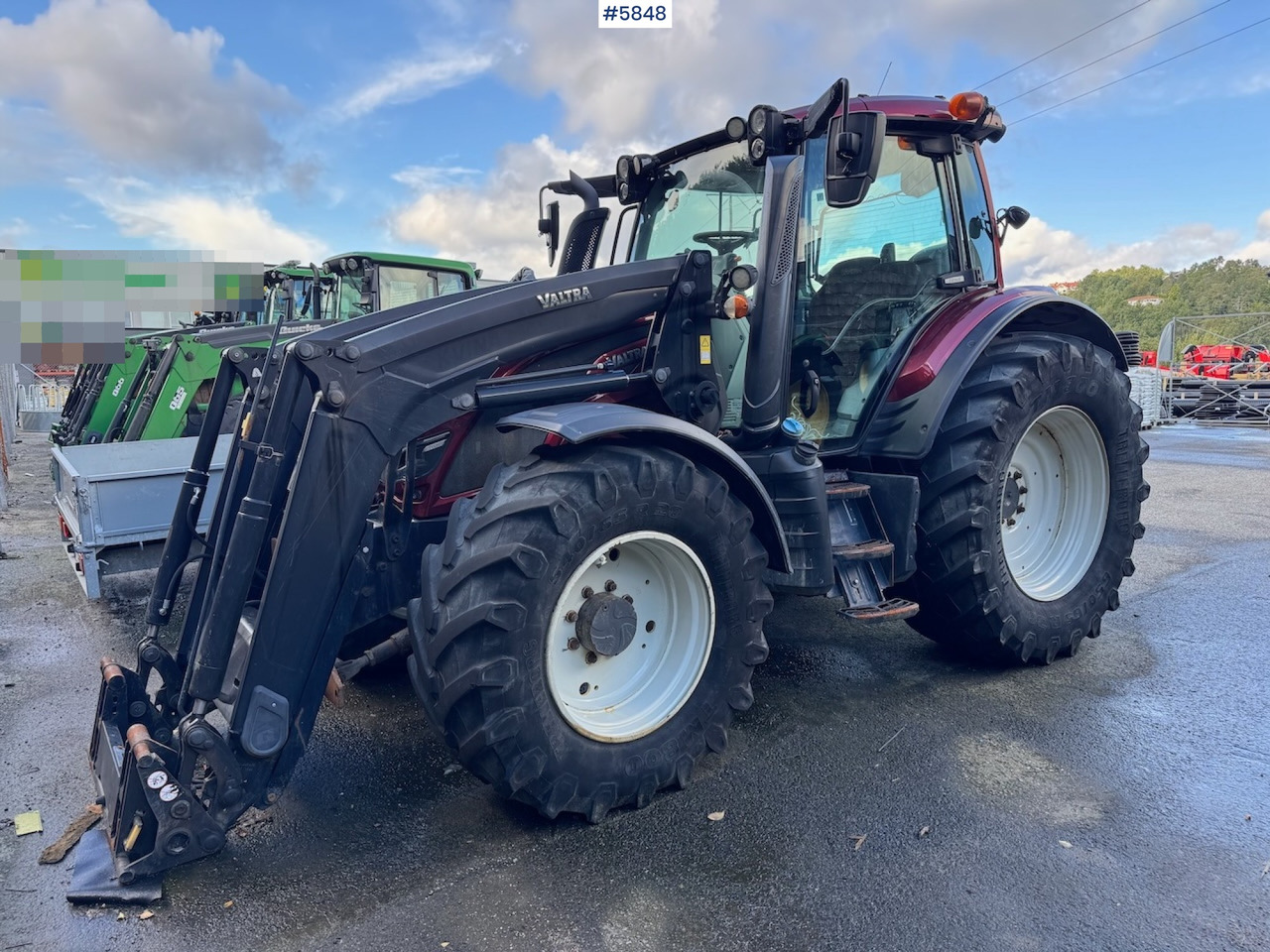 2018 Valtra N174 w/ front loader and plow plate. - Trattore: foto 3 2018 Valtra N174 w/ front loader and plow plate. - Trattore: foto 3
