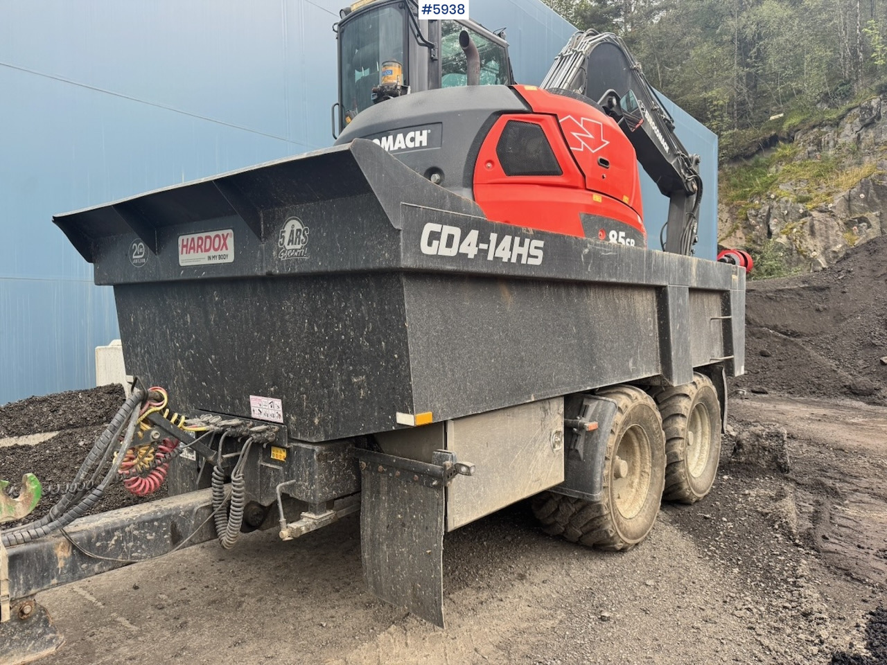 2019 Gigant 4-14 Dump Trailer. - Rimorchio a cassone agricolo: foto 1 2019 Gigant 4-14 Dump Trailer. - Rimorchio a cassone agricolo: foto 1