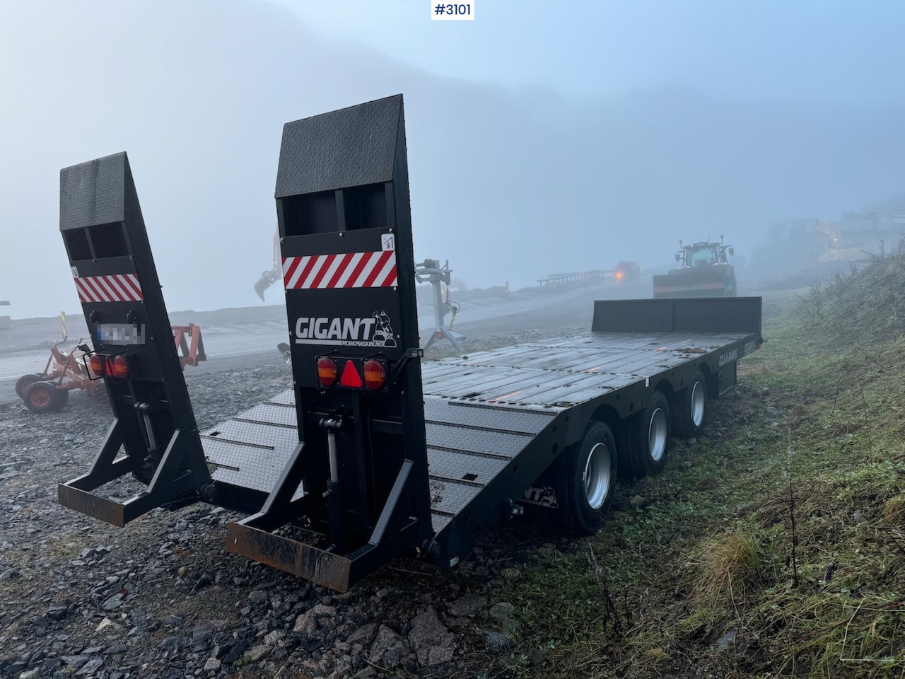 2021 Gigant Machine trailer with drive bridges - Rimorchio pianale ribassato: foto 2 2021 Gigant Machine trailer with drive bridges - Rimorchio pianale ribassato: foto 2