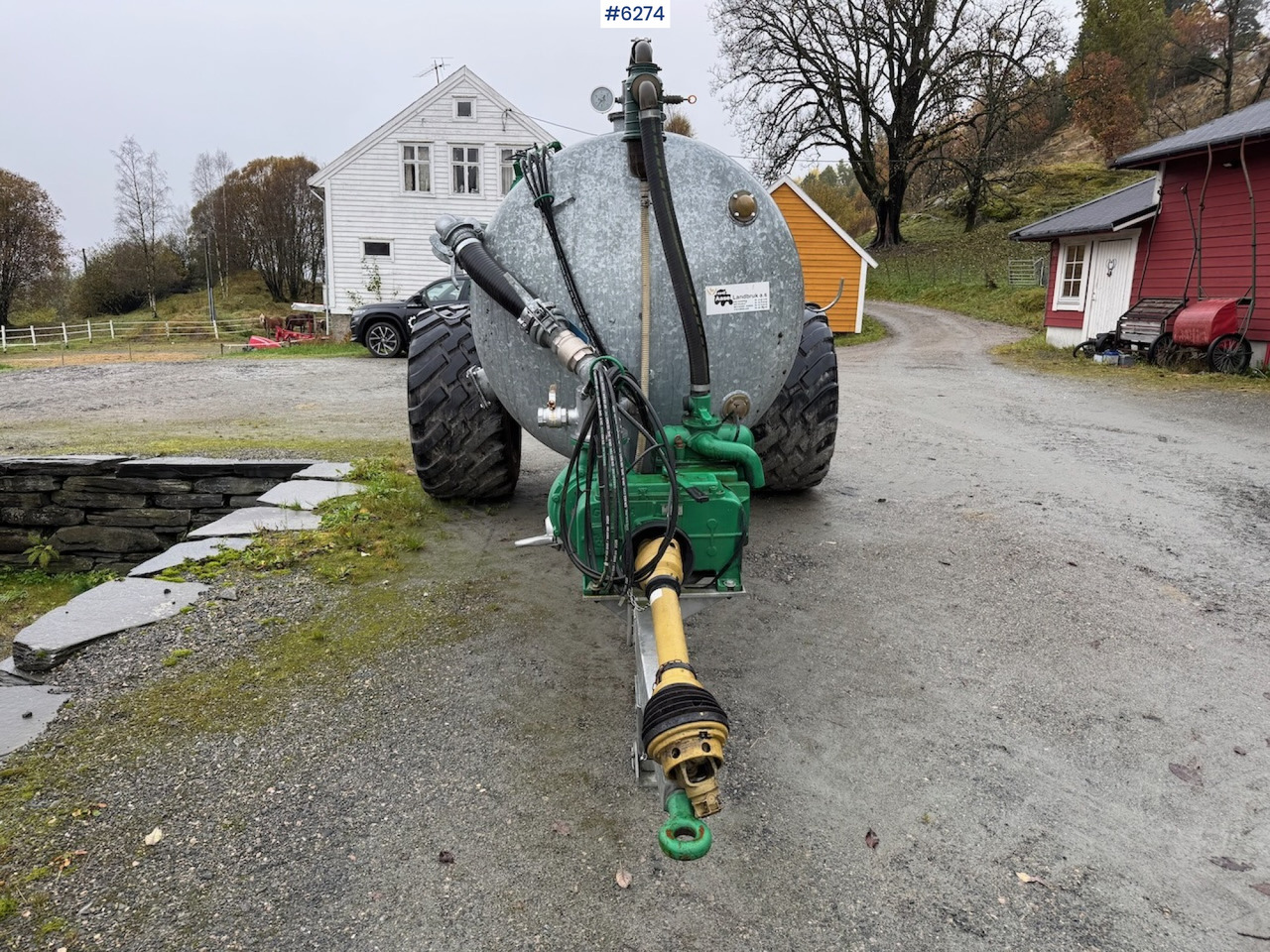 2024 Garcia C-60 6000 liter manure wagon w/ vacuum, combi and cannon. - Carrobotte: foto 3 2024 Garcia C-60 6000 liter manure wagon w/ vacuum, combi and cannon. - Carrobotte: foto 3