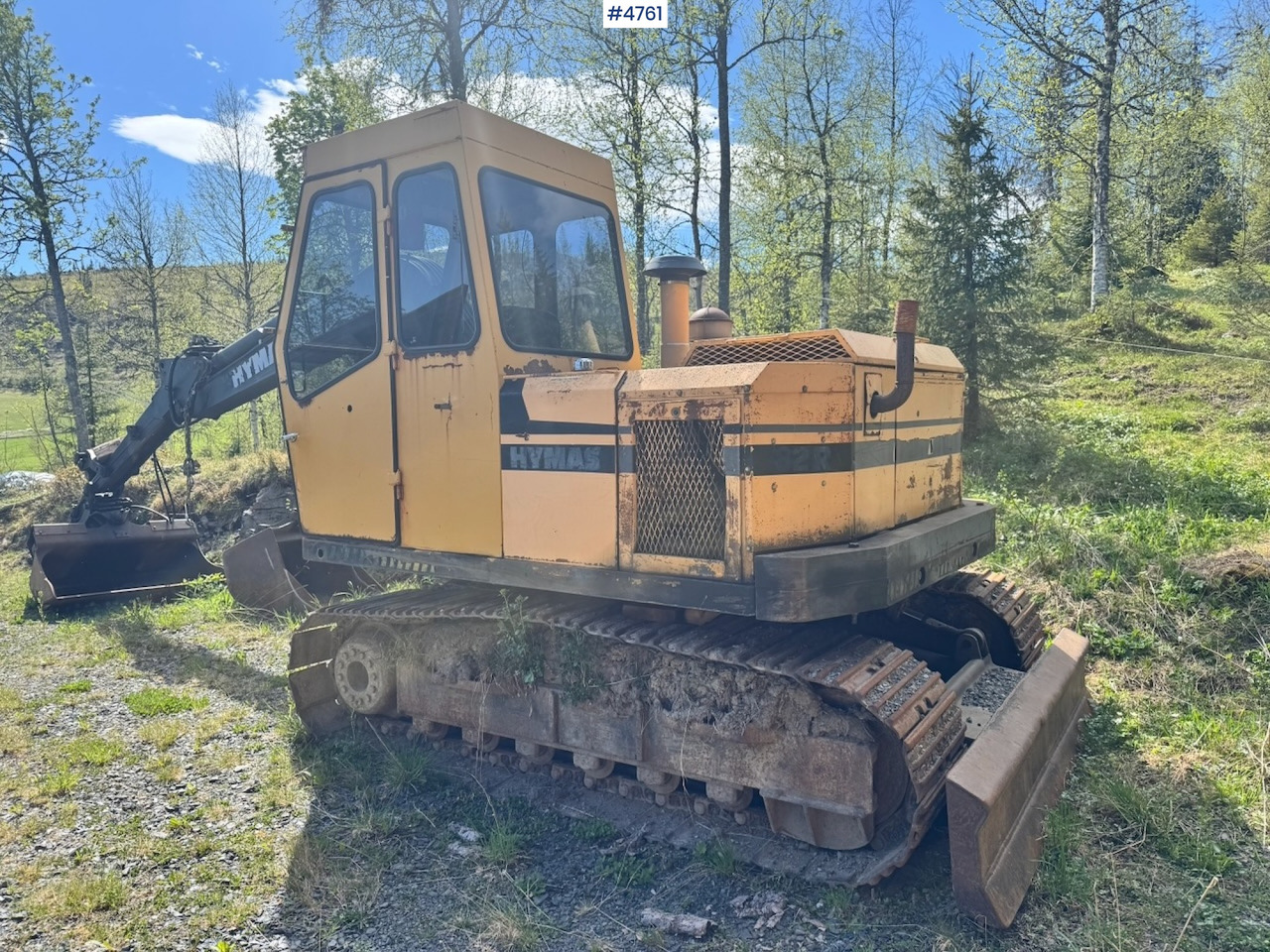 Circa 1990 Hymas 82R Crawler excavator w/ 2 buckets. - Escavatore: foto 4 Circa 1990 Hymas 82R Crawler excavator w/ 2 buckets. - Escavatore: foto 4