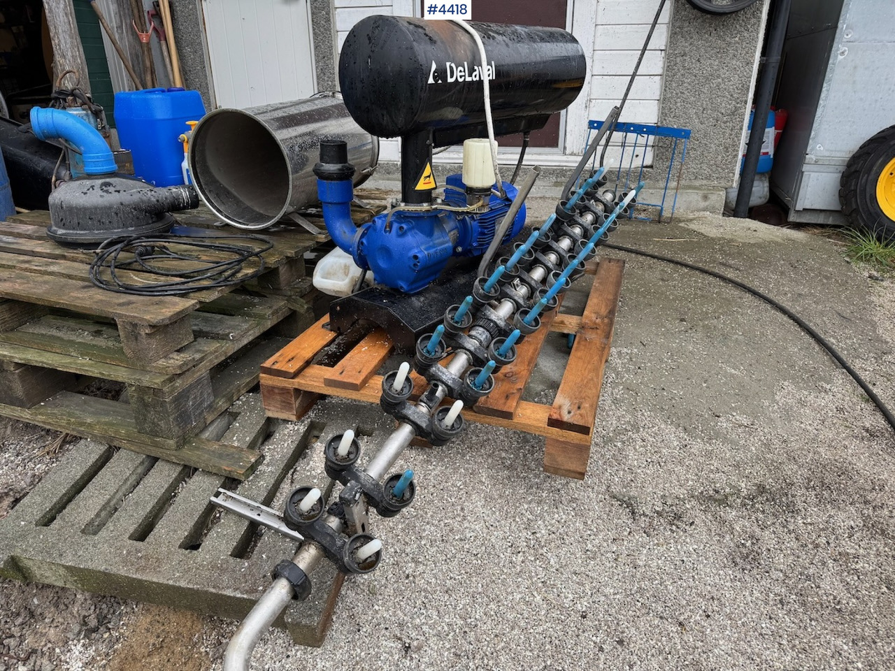 DeLaval DVP 800 Vacuum pump. - Macchina per l'allevamento: foto 4 DeLaval DVP 800 Vacuum pump. - Macchina per l'allevamento: foto 4
