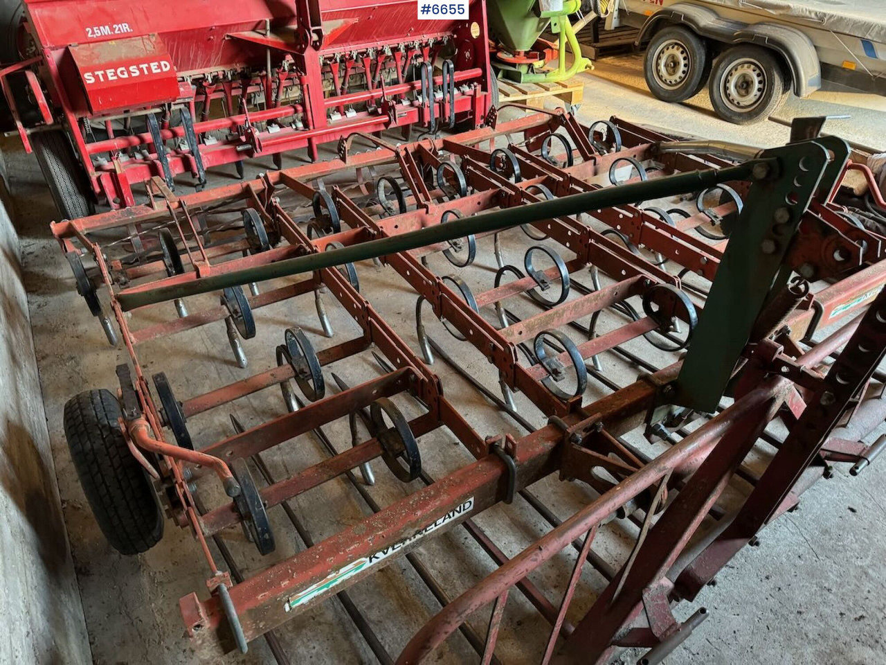 Macchina per la lavorazione del terreno Kverneland harrow with cage roller: foto 6