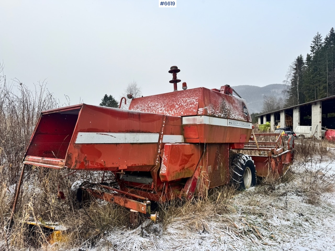 Massey Ferguson 487 Combine Harvester. - Mietitrebbia: foto 2 Massey Ferguson 487 Combine Harvester. - Mietitrebbia: foto 2