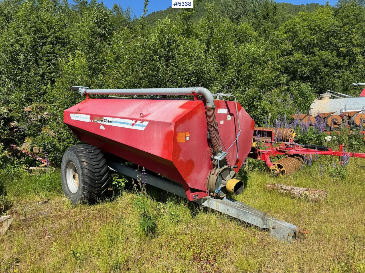 Moi GB 6.0 Fertilizer wagon - Spandiconcime: foto 2 Moi GB 6.0 Fertilizer wagon - Spandiconcime: foto 2