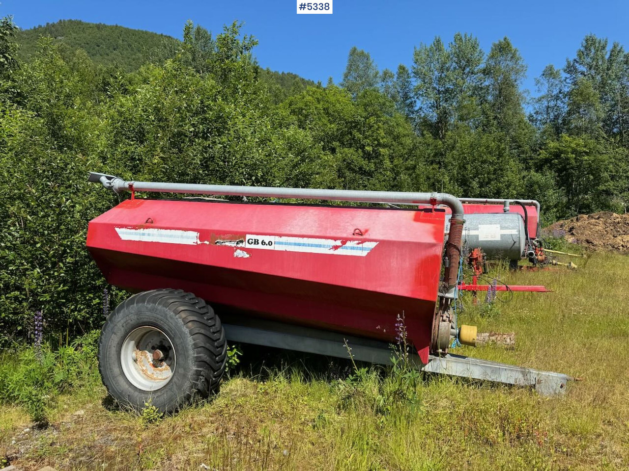 Moi GB 6.0 Fertilizer wagon - Spandiconcime: foto 1 Moi GB 6.0 Fertilizer wagon - Spandiconcime: foto 1