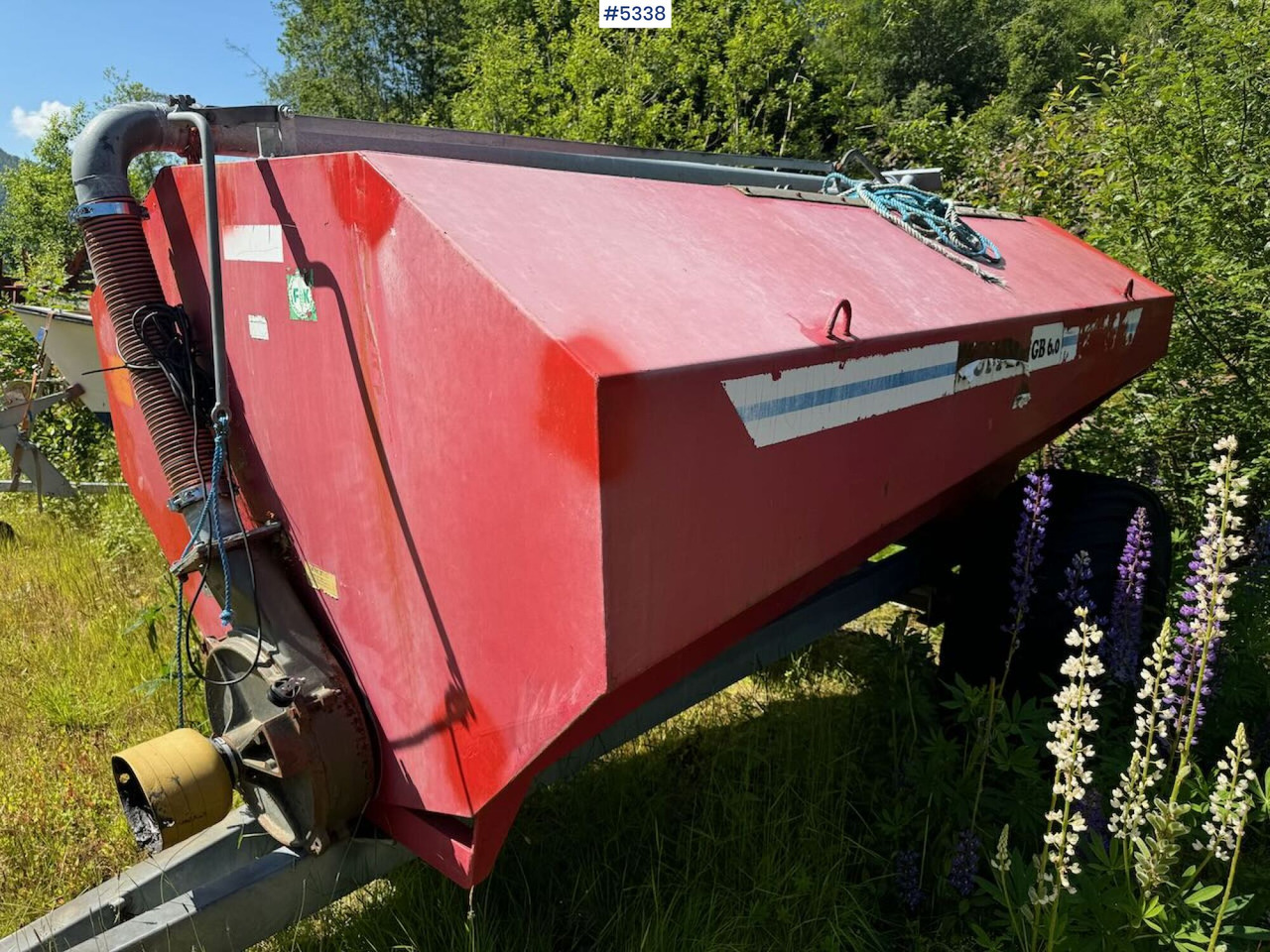 Moi GB 6.0 Fertilizer wagon - Spandiconcime: foto 5 Moi GB 6.0 Fertilizer wagon - Spandiconcime: foto 5