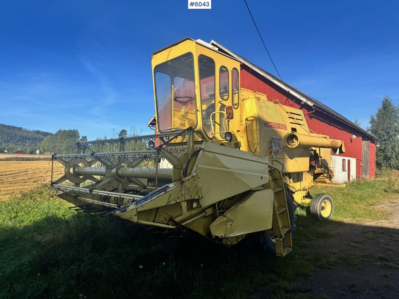 New Holland Clayson 1530 - Mietitrebbia: foto 1 New Holland Clayson 1530 - Mietitrebbia: foto 1
