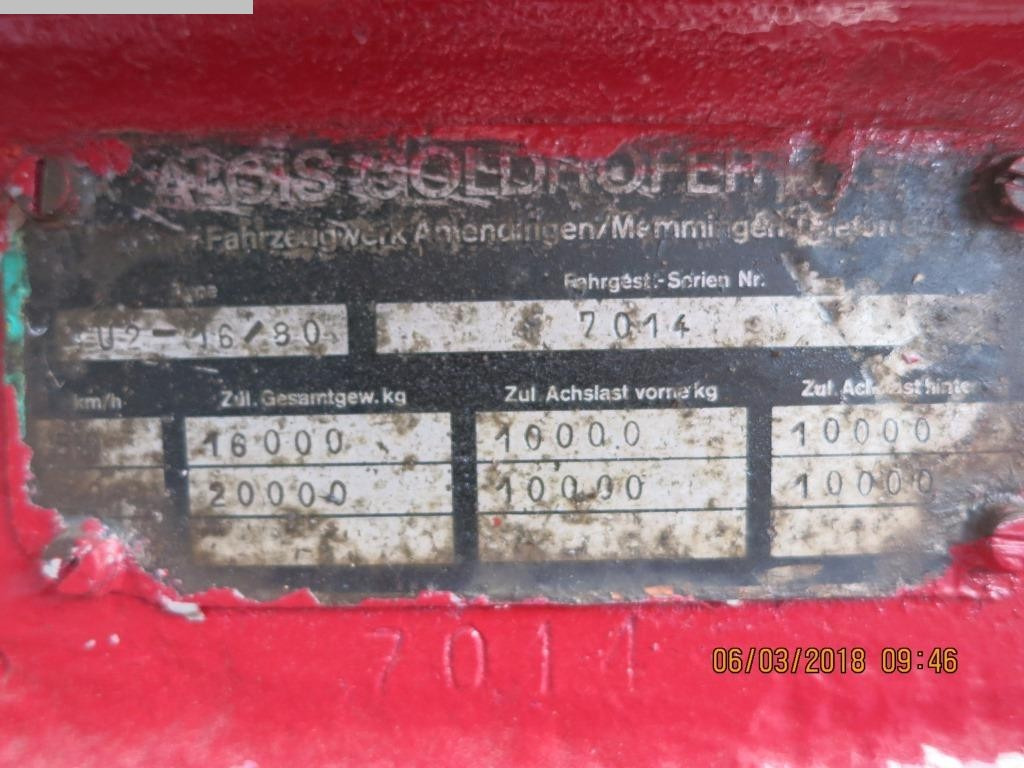 Leasing di GOLDHOFER U2 16/80 GOLDHOFER U2 16/80: foto 6 Leasing di GOLDHOFER U2 16/80 GOLDHOFER U2 16/80: foto 6