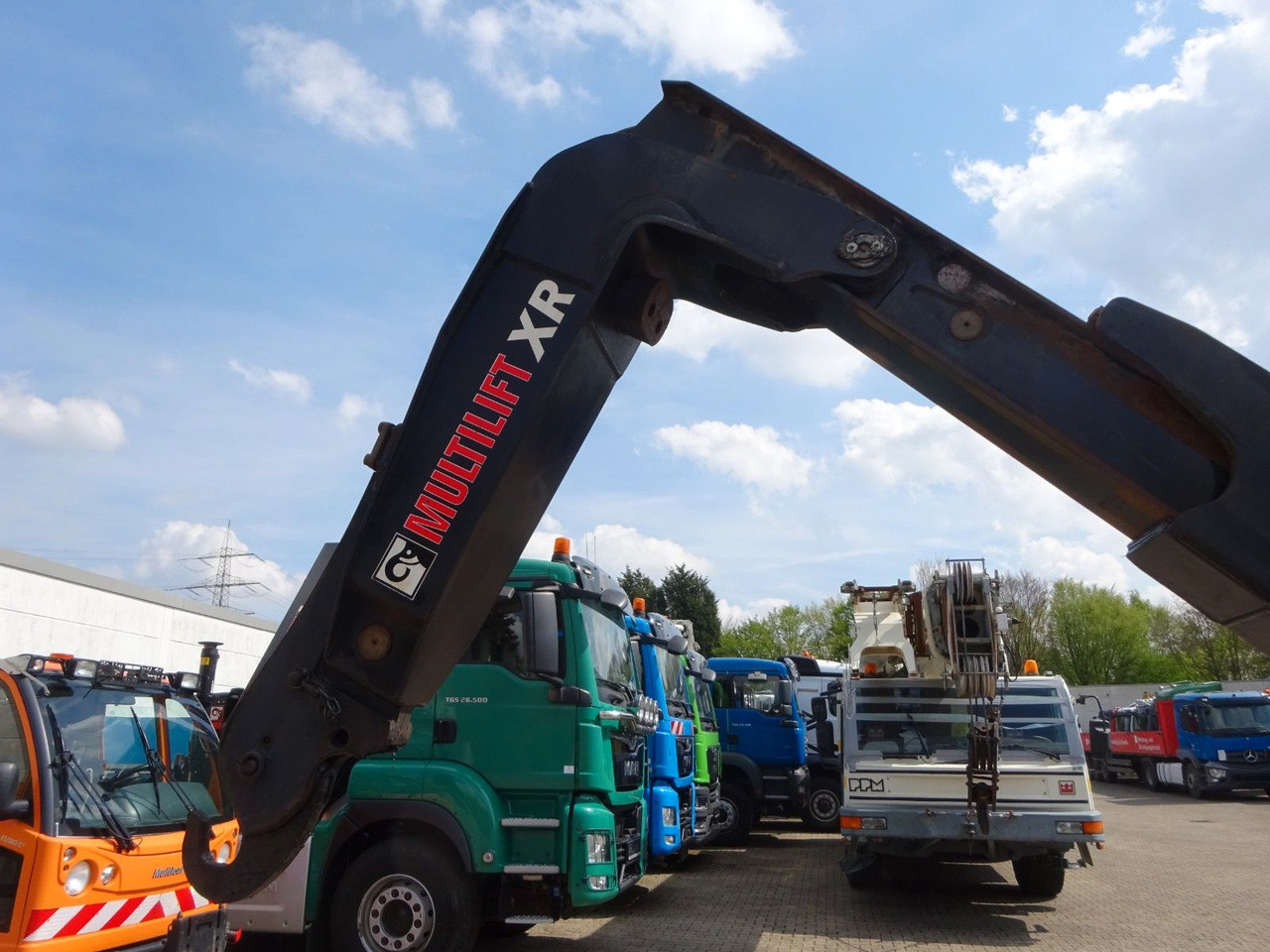 Autocarro scarrabile MAN 26.320  Multilift Abroller mit Lift+Lenkachse: foto 14