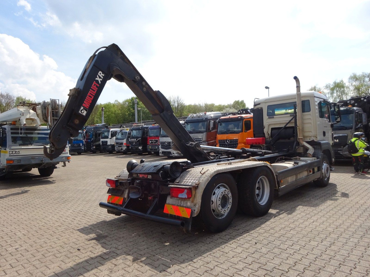 Autocarro scarrabile MAN 26.320  Multilift Abroller mit Lift+Lenkachse: foto 10