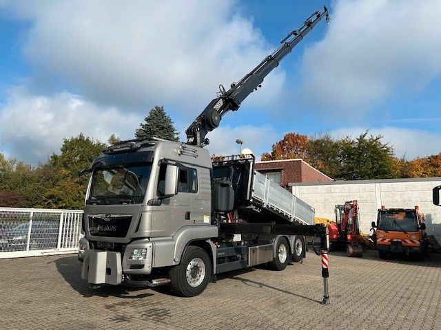 MAN 28.500 TGS 3Skipper + Fassi 395 Kran+Greifer 6x2 - Camion con gru: foto 2 MAN 28.500 TGS 3Skipper + Fassi 395 Kran+Greifer 6x2 - Camion con gru: foto 2