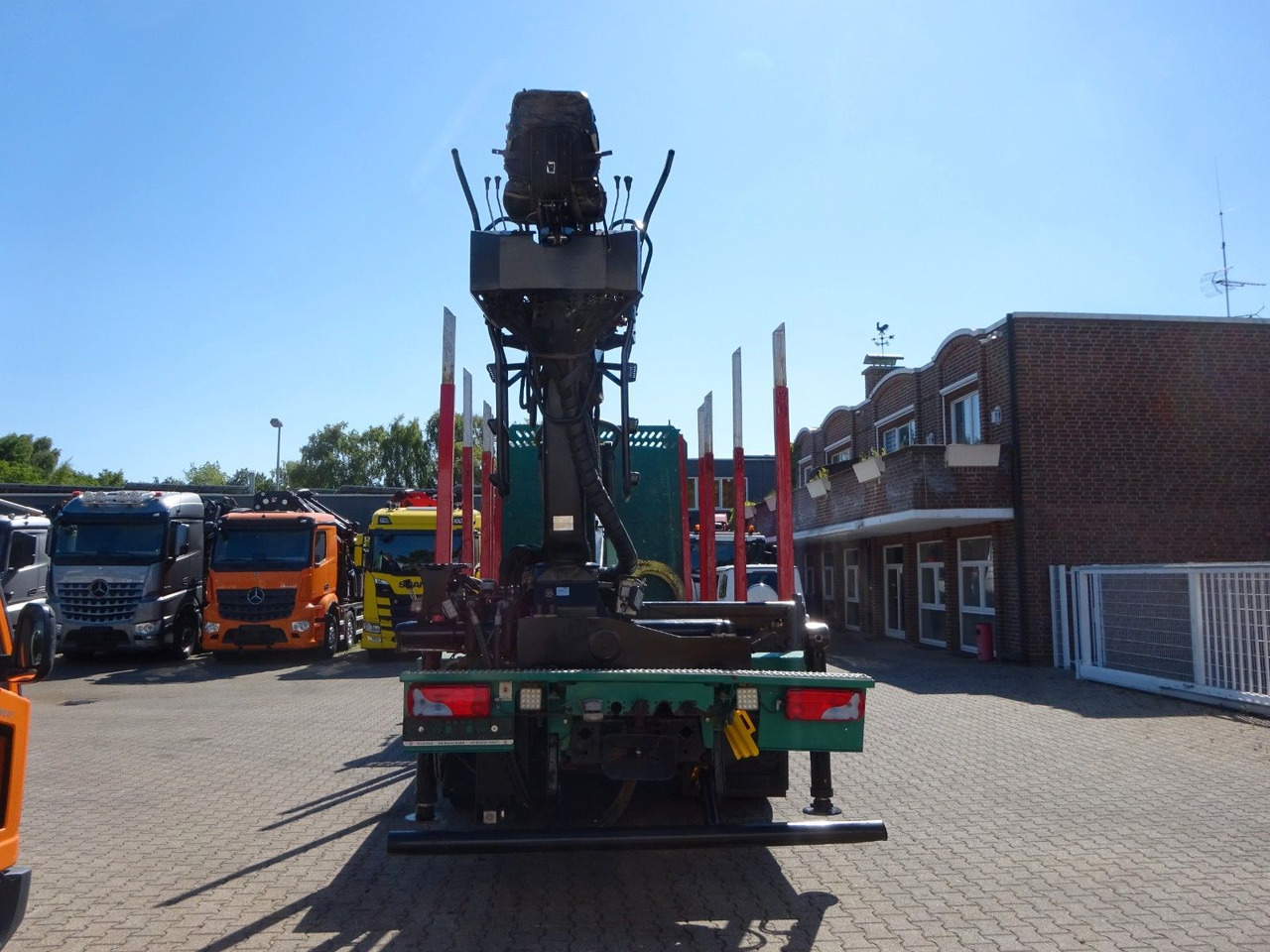 MAN 33.560 TGX mit TAJFUN L150Z Holzladekran 6x4 - Camion trasporto legname, Camion con gru: foto 5 MAN 33.560 TGX mit TAJFUN L150Z Holzladekran 6x4 - Camion trasporto legname, Camion con gru: foto 5