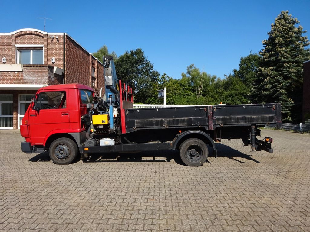 MAN 9.150 Pritsche + Effer 953S Dachdeckerkran 4x2 - Camion con gru, Autocarro con pianale/ Cassone fisso: foto 3 MAN 9.150 Pritsche + Effer 953S Dachdeckerkran 4x2 - Camion con gru, Autocarro con pianale/ Cassone fisso: foto 3