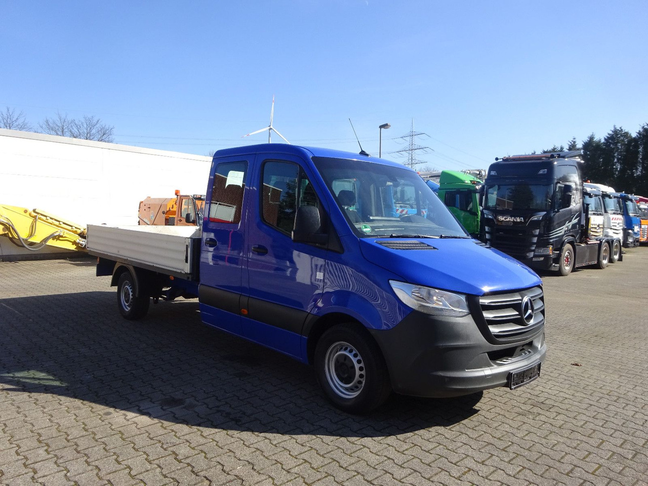 Furgone con cassone fisso, Furgone doppia cabina nuovo Mercedes-Benz Sprinter 314 CDI Pritsche Doppelkabiene 4x2: foto 7