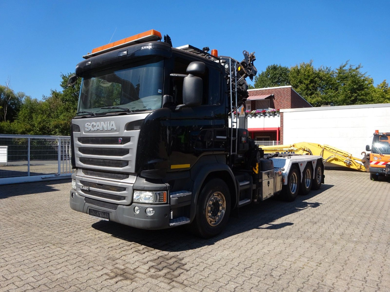 Scania R490 Abroller + HIAB 302E-6 Bj.2021 !Kran TRIDEM Scania R490 Abroller + HIAB 302E-6 Kran *BJ 2021* - Camion con gru, Autocarro scarrabile: foto 5 Scania R490 Abroller + HIAB 302E-6 Bj.2021 !Kran TRIDEM Scania R490 Abroller + HIAB 302E-6 Kran *BJ 2021* - Camion con gru, Autocarro scarrabile: foto 5